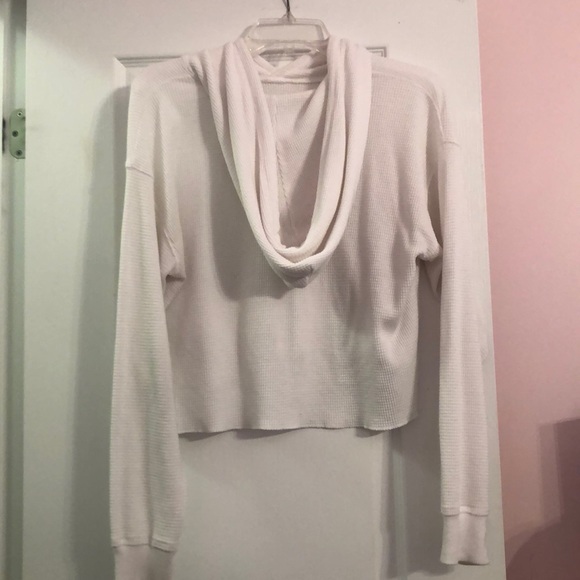 TNA cropped waffle hoodie - Picture 2 of 4